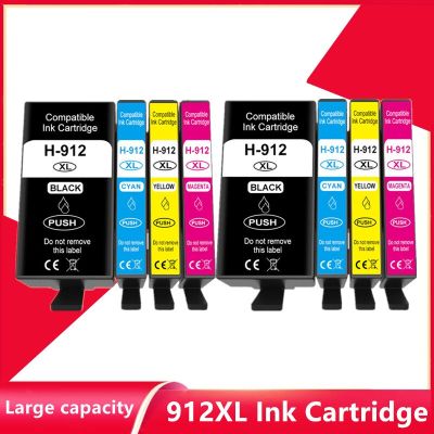 Compatible For HP 912 912XL Ink Cartridge HP912 Officejet 8010 8012 8013 8014 8015 8017 8018 8020 8022 8023 8024 8025 Printer