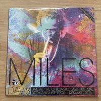 แผ่นเสียง Miles Davis ‎– Live At The Chicago Jazz Festival 1990 /UK,Vinyl, LP, Compilation, Remastered แผ่นเสียงมือหนึ่ง