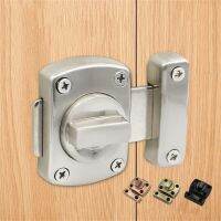 Lock Bathroom Door Toilet Turn Rotate Twist Bolt Chrome Privacy Catch Latch Bathroom Home Accessories Door Hardware Locks Metal film resistance