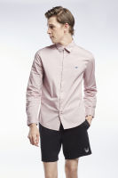 ESP เสื้อเชิ้ตผ้าอ๊อกฟอร์ด ผู้ชาย สีชมพูอ่อน | Oxford Shirt | 3696
