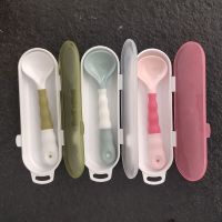 Safe Baby Silicone Spoon Children Auxiliary Food Toddler Learn To Eat Training Bendable Soft Spoon Infant Tableware Soup Spoon Bowl Fork Spoon Sets