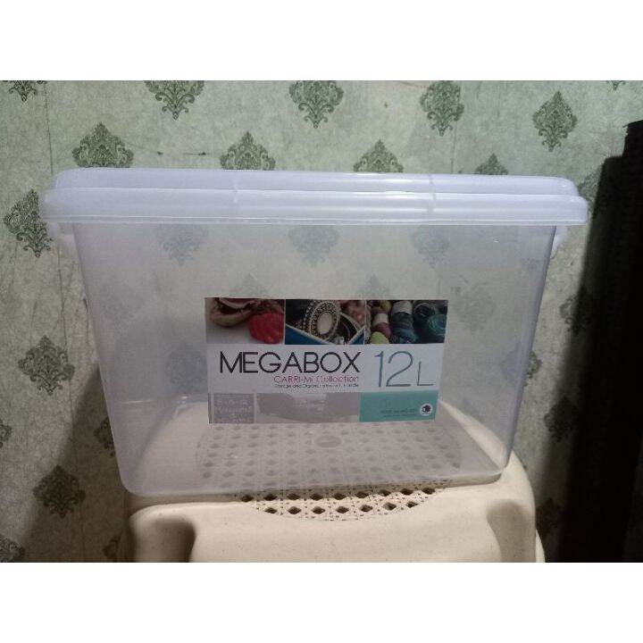 MG637 Megabox Storage box 12 liters w/ Handle Lazada PH