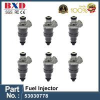 Inyector De Combustible Para Coche, Inyector De 1/6 53030778 Piezas Para DODGE South DURANGO RAM, JEEP CHEROKEE TJ WRANGLER Fuel Injector/