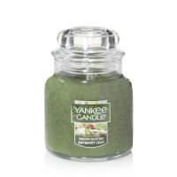 Small Jar Candle Snow-Dusted Bayberry Leaf