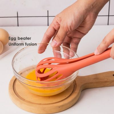 Egg Beaters Whisk Mixer for Eggs Multi-function Clamp Tong Clips Kitchen Hand Blender Cooking
