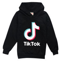 Tik-Toks เสื้อฮู้ดแฟชั่นสำหรับเด็ก,เสื้อฮู้ดพิมพ์ลายแบบเรียบง่ายเสื้อผ้าเด็กแขนยาวสำหรับฤดูใบไม้ผลิฤดูใบไม้ร่วงปี8312