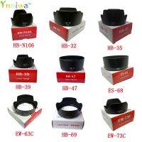 【CW】 10pcs HB-N106 HB-32 HB-35 HB-39 HB-47 HB-69 ES-68 EW-63C EW-73C camera Hood for nikon/canon  lens with package box