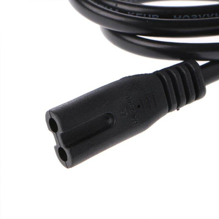 1-5m-รูปที่8สายไฟ-euro-eu-european-2-pin-ac-plug