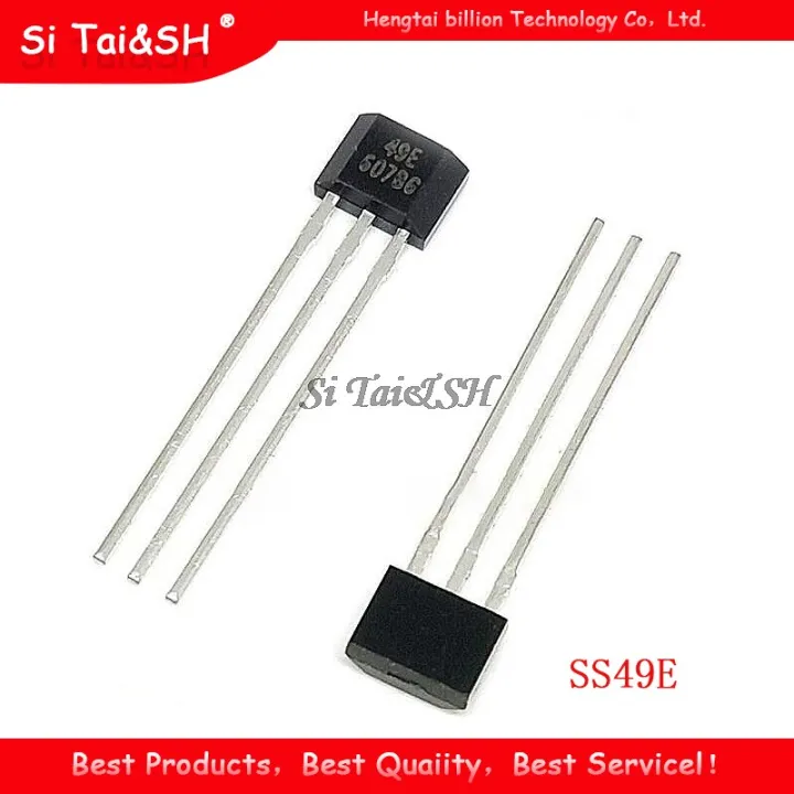 10pcs 49E Hall element OH49E SS49E Hall sensor Hall Effect Sensor new ...