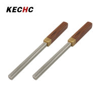 KECHc ไฟล์แต่งกีตาร์ Fret Crowning พร้อม Luthier เครื่องมือตะไบปลายเฟร็ตเคสหนังสำหรับกีต้าร์อูคูเลเล่