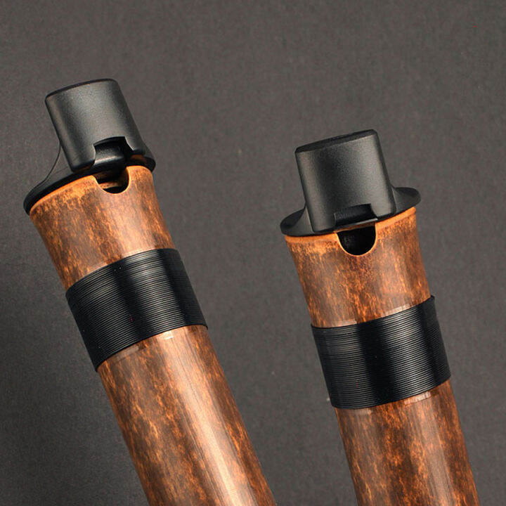 ขลุ่ยไม้ไผ่แนวตั้งแบบจีน-f-คีย์8หลุม-xiao-เครื่องดนตรีจีนดั้งเดิม-handmade-woodwind-instrument