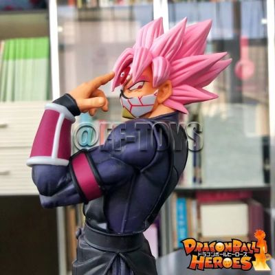 ZZOOI Super Dragon Ball Heroes Figure Zamasu Black Goku 25cm PVC Action Figures GK Statue Collection Model Toys for Children Gifts