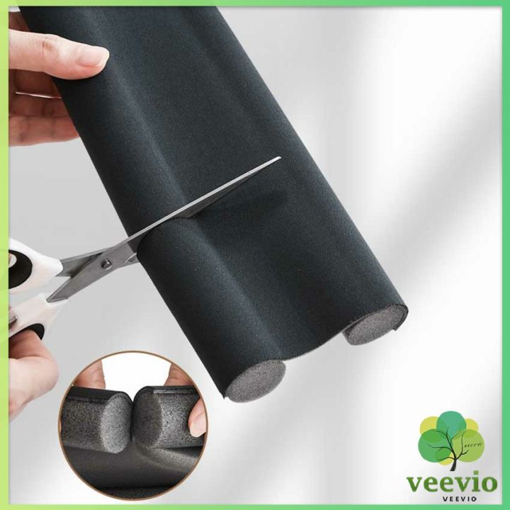 veevio-แถบโฟมยางซีลกันเสียงรบกวนสําหรับติดประตู-windproof-door-stop-มีสินค้าพร้อมส่ง
