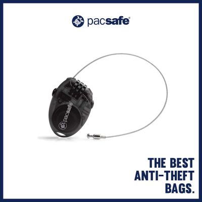 Pacsafe Retractasafe 100 3-Dial Retractable Cable Lock กุญแจล็อคกระเป๋า กันขโมย