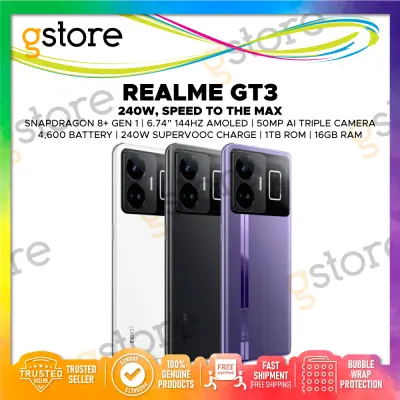 Smartphone Realme GT3 240W Dual Sim 5G 6.74 16GB/1TB Max Purple