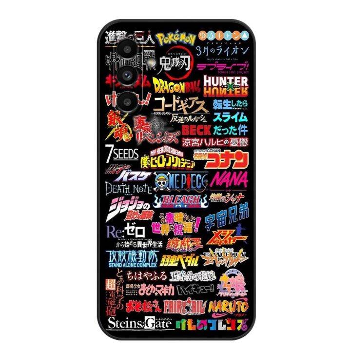 funda-for-samsung-galaxy-a04s-case-phone-back-cover-soft-silicone-protective-black-tpu-case-cartoon