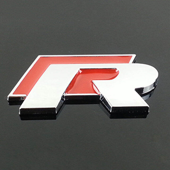 Millys Rline R Line Trunk Badge Emblem sticker Metal for VW GOLF ...