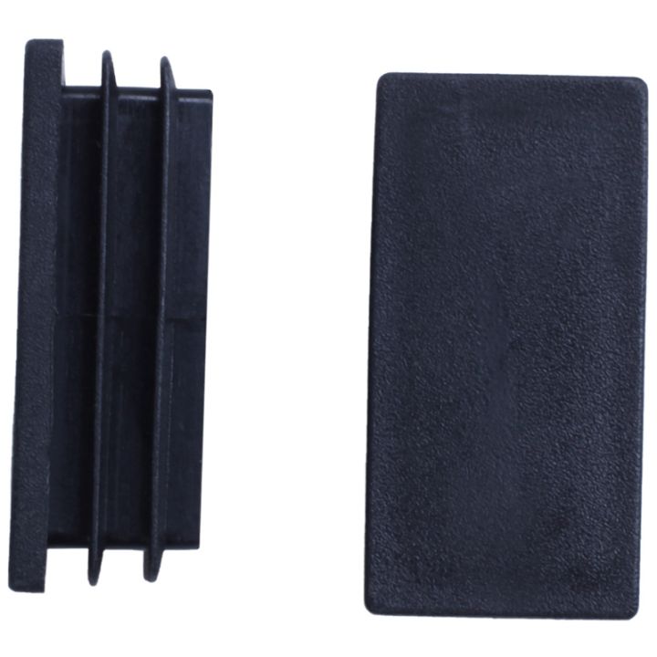 plastic-rectangle-blanking-end-tube-caps-inserts-25x50mm-300pcs-black