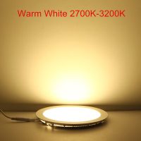 Ultra thin LED Panel Lights Recessed Ceiling Light Spot Panel Light with driver AC85-265V Warm White/Natural White/Cold White