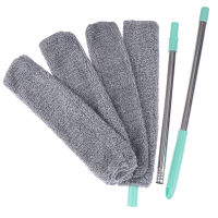 Bedside Dust Brush Long Handle Mop Sweep Artifact Long Crevice Static Dust Brush Extensible Cleaning Duster Sofa Gap Fur Hair