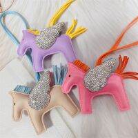 Multi-style cute leather angel pony pendant creative cartoon accessories toy gift