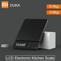 Xiaomi DUKA ATuMan ES1 0-8KG Household LCD Digital Electronic Scale Multi-function HD Backlit Electronic Food Scales For Kitchen