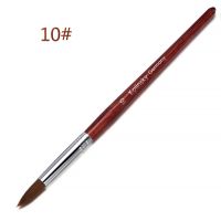 Wood Handle Kolinsky Acrylic Nail Art Brush Manicure Powder Professional Tool