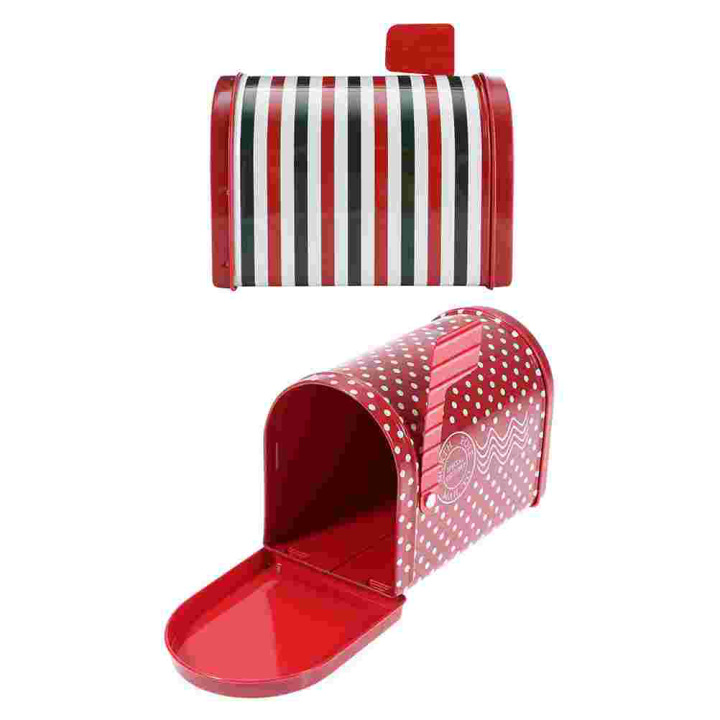 2pcs-creative-iron-candy-storage-cases-unique-mailbox-chocolate-packing-cases
