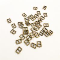 20pcs/50pcs Metal Tiny 3mm Buckles Sewing DIY Patchwork Doll Clothes Adjustable Buttons Accessories 4 Colors