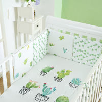 6pcs Set Baby Crib Bumper For Newborns Thick Soft Kids Bed Bumper Children Room Decoration Baby Cot Protector For Infant 30x30cm