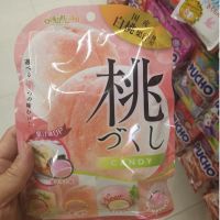 อาหารนำเข้า? Japanese candy new 21 peach flavor DKW MOMOZUKUSHI CANDY 85GPeach 85