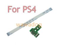 1pc/set For PS4 Controller Charging Socket Port Circuit Board JDS 001 011 030 040 050 with 12 14 Pin Power Flex Cable