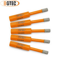 BGTEC 5Pcs Dia 6Mm Vaccum zed Diamond เจาะ Bits อิฐเจาะ Core Bits แห้งเจาะ Bits รอบ Shank