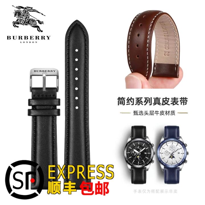 Đồng hồ Burberry dây da chính hãng Burberry dây thép nam nữ BURBERRY BU1938  18 20mm 