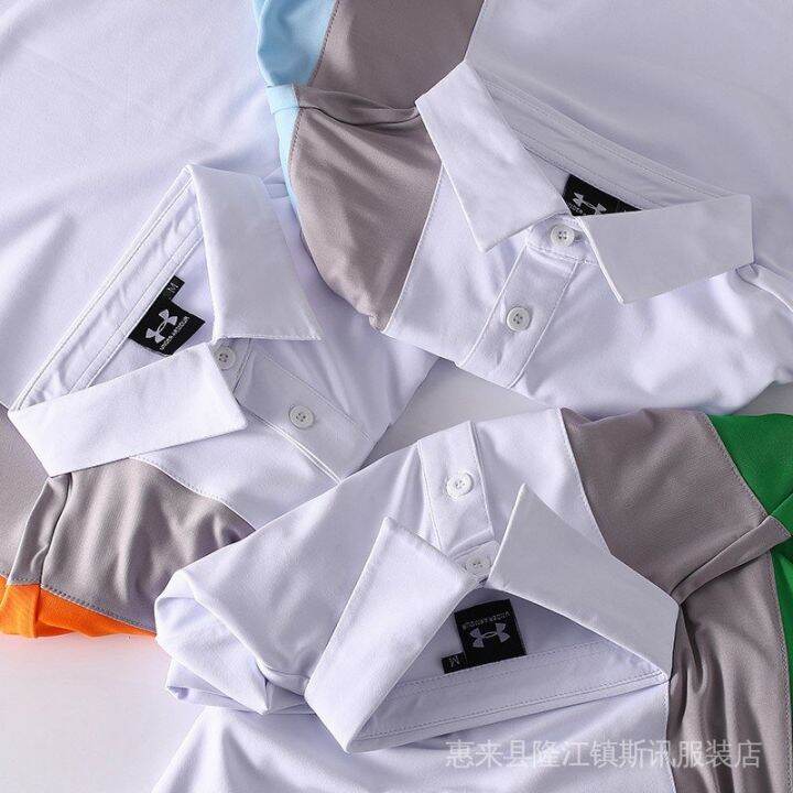 golf-clothing-mens-short-sleeved-t-shirt-summer-quick-drying-breathable-lapel-polo-high-elastic-top-jersey