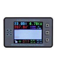 【LZ】☼  Dc 0 500v voltímetro medidor de tensão sem fio solar carro bateria de carregamento coulômetro capacidade detector de energia tester monitor