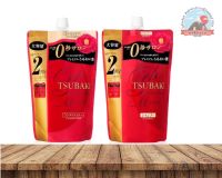 SHISEIDO  TSUBAKI SHAMPOO ซึบากิ พรีเมี่ยม มอยส์ แชมพู  + ครีมนวด บำรุงผมให้เงางาม ชนิดเติม สำหรับ 2 ขวด ขนาด 660 ml.