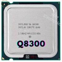 Intel Core 2 Quad Q8300 Processor Quad-Core Quad-Thread ซ็อกเก็ต LGA 775 Q-8300 CPU SLGUR 2.5Ghz 4MB 95W