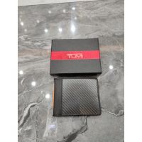 [Ready Stock]Mens Business Fashion TUMI MCLAREN Co-Branded Carbon Fiber With Cowhide Wallet[Nice6339.ph]