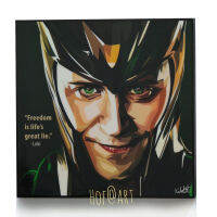 Loki #1 โลกิ น้องชาย Thor Avengers อเวนเจอร์ รูปภาพ​ติด​ผนัง ​pop​ art พร้อมกรอบและที่แขวน ตัวละคร Marvel มาร์เวล การ์ตูน กรอบรูป แต่งบ้าน ของขวัญ