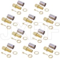 10PCS SMA Female Connector crimp for RG5 RG6 5D FB LMR300 Coaxial cable