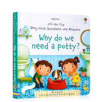 Lift the flap questions and answers why do we need a potty? Why do we use bedpans to turn over books