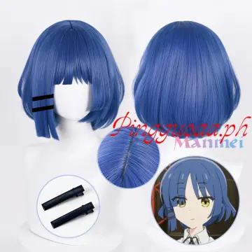 Anime Cosplay Costume Wig Jujutsu Kaisen Cosplay Black and Purple Mixed  Long Hair+Free White Bow Hair Accessories + Wig Net - AliExpress