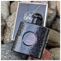 YSL Black Opium eau de parfum 7.5ml. ( ขนาดพกพา แบบหัวแต้ม ) อีฟแซง น้ำหอมตัวดัง กลิ่นยอดฮิต กลิ่นหอมเย้ายวน หรูหรา ติดทนนาน