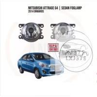 Xps Foglight Mitsubishi I Mirage / Attrage G4 Sedan 2014 2015 2016 2017 2018 2019 2020กันน้ำหมอกโคมไฟชุด OEM หมอก Mirage G4ซีดานประกอบชุด1คู่ Foglamp ด้วยหลอดไฟ,สายรัด,รีเลย์,สายไฟ,สวิตช์,เคส