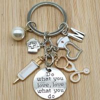 Charm Keychain Stethoscope