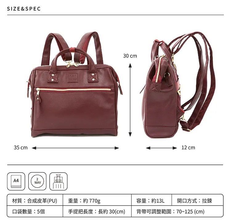 Anello 3 way Boston bag