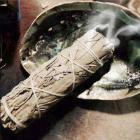 ธรรมชาติสีขาว Sage Bundle Smudge Sticks California Pure Leaf ในร่ม Purification y ทำความสะอาดบ้าน Sage ธูป Aromatpy