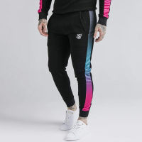 2021ผู้ชายสบายๆกางเกงฤดูใบไม้ร่วงฤดูหนาวกางเกง Skinny Hip Hop Tracksuit ยี่ห้อเสื้อผ้าสำหรับ Sik ผ้าไหม Joggers Sweatpants Men