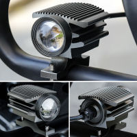 Motorcycle LED Light Waterproof Lamp Electric Vehicle Headlight Fog Light Projector Spotlight For CarMotorcycle